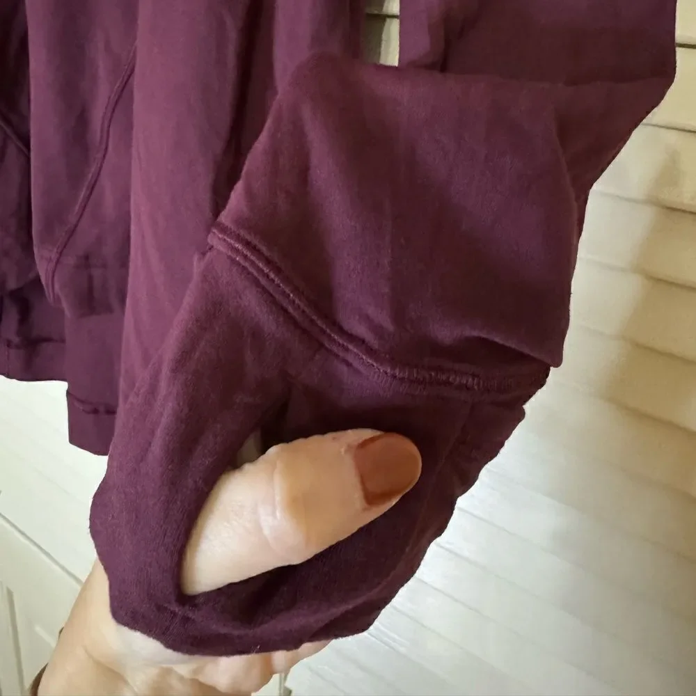 Women’s Lululemon 1/4 Zip Hooded Jacket Sz 14